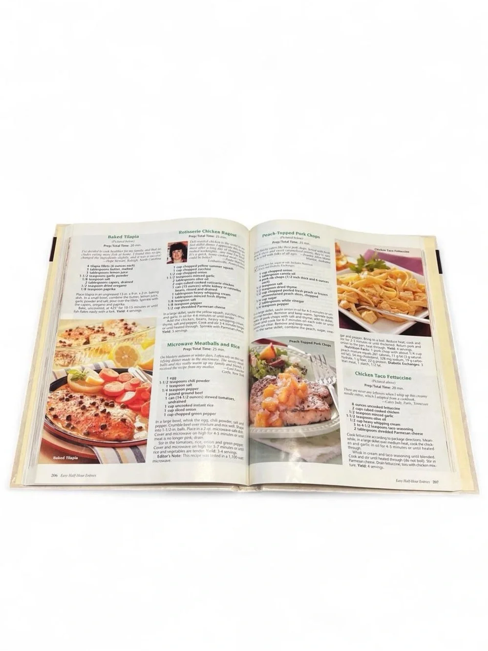 Taste of Home 2008 Quick Cooking Annual Recipes Hardcover Cookbook